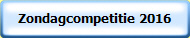 Zondagcompetitie 2016