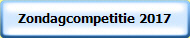 Zondagcompetitie 2017