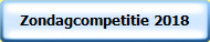 Zondagcompetitie 2018