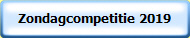 Zondagcompetitie 2019